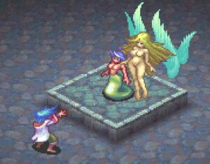 Rating: Questionable Score: 0 Tags: 1boy 2girls bleu blonde_hair blue_hair breasts breath_of_fire breath_of_fire_iii clothed_male_nude_female deis female lamia large_breasts long_hair lowres male monster_girl multiple_females myria naga nude nude_female official_art pixel_art rule34 ryuu_(breath_of_fire_iii) scales screenshot thighs tyr wide_hips User: bunchy7s