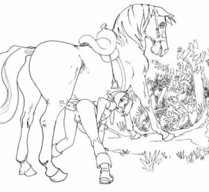 Rating: Explicit Score: 0 Tags: anal anal_penetration animal_genitalia animal_penis bestiality black_and_white bottomless bottomless_male bridle clothed clothing crossgender duo e621 equid equine equine_genitalia equine_penis erection feral feral_penetrating feral_penetrating_humanoid ftm_crossgender genitals green_clothing green_shirt green_topwear hooves horse humanoid humanoid_on_feral humanoid_penetrated hylian interspecies jjfrenchie link looking_pleasured male male/male male_on_feral male_penetrated male_penetrating male_penetrating_male mammal monochrome mount nintendo nude outside pen_(artwork) penetration penile penile_penetration penis penis_in_ass reins saddle sex shirt tail the_legend_of_zelda topwear traditional_media_(artwork) tunic young_link User: bunchy7s