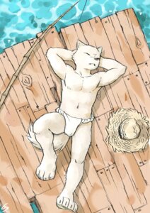 Rating: Safe Score: 0 Tags: 2009 anthro asian_clothing bamboo bamboo_object biped bird's-eye_view canid canine canis clothed clothing detailed_background e621 east_asian_clothing eyes_closed feet felid fffffolder fishing fishing_rod front_view fundoshi fur hands_behind_head hat headgear headwear high-angle_view hindpaw japanese_clothing kemono lying male mammal navel on_back outside paws sleeping solo straw_hat tail toony topless underwear water white_body white_clothing white_fundoshi white_fur white_underwear wolf wood User: bunchy7s