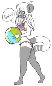 Rating: Safe Score: 0 Tags: anthro ball beach_ball bear e621 female food fruit giant_panda glider_(artist) holding_ball holding_object inflatable jelly_(glider) lace mammal plant pool_toy simple_background solo strawberry white_background User: bunchy7s