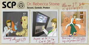 Rating: Safe Score: 0 Tags: blonde_hair clothing coat comic copypastepony dr._rebecca_stone e621 english_text female hair humanoid lab_coat scp-173 scp-294 scp-999 scp_foundation text topwear untitled_2004 User: bunchy7s
