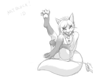 Rating: Questionable Score: 0 Tags: anthro breasts canid canine collar e621 feet female fox hi_res hindpaw leash looking_at_viewer mammal monochrome nipples nude paws pira raised_leg sketch solo User: bunchy7s Rating: Questionable Score: 0 Tags: anthro breasts canid canine collar e621 feet female fox hi_res hindpaw leash looking_at_viewer mammal monochrome nipples nude paws pira raised_leg sketch solo User: bunchy7s
