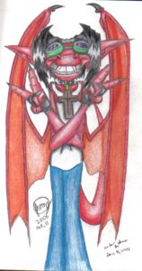 Rating: Safe Score: 0 Tags: 2006 5_fingers alternative_fashion andres_chung_jr anthro biped black_hair blue_bottomwear blue_clothing blue_pants bottomwear clothed clothing collar collarbone colored_pencil_(artwork) cross crossed_arms dragon dragonmorph_(character) e621 eyeless eyewear fingerless_gloves fingers front_view full-length_portrait fully_clothed gesture glamfur gloves goggles grin hair hand_gesture handwear humanoid_pointy_ears legs_together looking_at_viewer male membrane_(anatomy) membranous_wings mythological_creature mythological_scalie mythology pants pointy_ears portrait red_body red_scales scales scalie shirt simple_background skinny skinny_anthro skinny_male smile solo standing studded_collar studs tail tank_top teeth thick_tail topwear traditional_media_(artwork) v_sign white_clothing white_shirt white_topwear wings User: bunchy7s