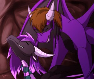 Rating: Explicit Score: 0 Tags: brown_hair dragon duo e621 eyes_closed fantasyisland female hair horn love male male/female membrane_(anatomy) membranous_wings mythological_creature mythological_scalie mythology purple_body purple_hair purple_skin scalie scarf sex teeth wings yunaki User: bunchy7s
