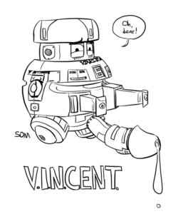 Rating: Explicit Score: 0 Tags: 1boy disney dripping_cum english erection male male_only monochrome non-human penis robot rule34 solo som speech_bubble the_black_hole v.i.n.cent User: bunchy7s