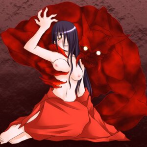 Rating: Questionable Score: 0 Tags: 1girls breast_grab breasts brown_eyes clothing demon female hair_over_one_eye kimono long_hair monster purple_hair red_skin rule34 the_ring yamamura_sadako yellow_eyes User: bunchy7s