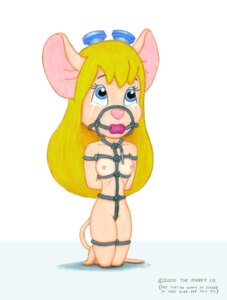 Rating: Explicit Score: 0 Tags: 2000 anthro bound chip_'n_dale_rescue_rangers disney female female_only furry gadget_hackwrench mammal mouse nipples rodent rule34 solo tagme User: bunchy7s