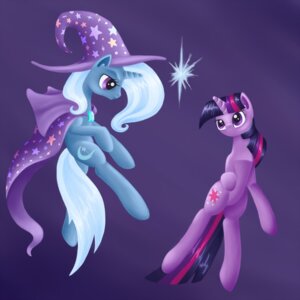 Rating: Safe Score: 0 Tags: 1:1 cape clothing cutie_mark duo e621 equid equine faikie female feral friendship_is_magic fur hair hasbro hat headgear headwear hi_res horn magic mammal multicolored_hair my_little_pony mythological_creature mythological_equine mythology purple_body purple_eyes purple_fur purple_hair trixie_(mlp) twilight_sparkle_(mlp) two_tone_hair unicorn wizard_hat User: bunchy7s