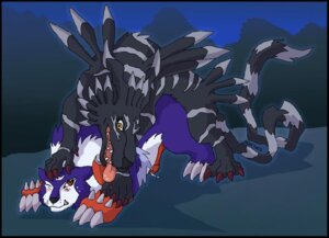 Rating: Explicit Score: 0 Tags: blackgarurumon digimon digimon_(species) garurumon grizzmon irene irene_(artist) male male_only rule34 User: bunchy7s