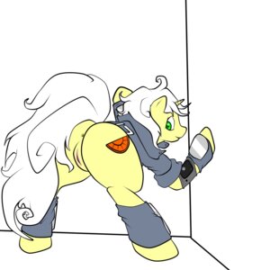 Rating: Explicit Score: 0 Tags: 1:1 absurd_res anus clothing cutie_mark e621 equid equine fan_character female fresh-de-light fur genitals hair hasbro hi_res horn mammal my_little_pony mythological_creature mythological_equine mythology presenting solo tail unicorn vulva wergis white_hair yellow_body yellow_fur User: bunchy7s