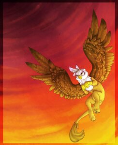Rating: Safe Score: 0 Tags: avian beak brown_body brown_feathers cloud e621 facelessukient feathered_wings feathers female feral flying friendship_is_magic gilda_(mlp) gryphon hasbro hi_res multicolored_body multicolored_feathers my_little_pony mythological_avian mythological_creature mythology outside purple_body purple_feathers sky skyscape solo tail white_body white_feathers wings yellow_eyes User: bunchy7s