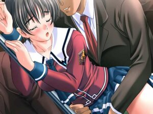 Rating: Explicit Score: 0 Tags: 1boy 1girls atelier_kaguya black_hair blue_skirt breasts chikan closed_eyes clothed_sex female fingering fingering_from_behind fingering_through_clothes game_cg jacket katase_maho m&amp;m_(mickey_and_mackey) male medium_breasts open_mouth red_jacket rule34 saishuu_chikan_densha saishuu_chikan_densha_2 short_hair skirt smile solo_focus User: bunchy7s