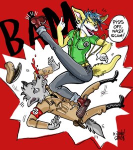 Rating: Questionable Score: 0 Tags: 2008 anthro anti_fascist antifa canid canine canis digital_media_(artwork) domestic_dog duo e621 female kick kilcodo male mammal military nazi politics sauwastika skinheads_against_racial_prejudice swastika tail violence User: bunchy7s Rating: Questionable Score: 0 Tags: 2008 anthro anti_fascist antifa canid canine canis digital_media_(artwork) domestic_dog duo e621 female kick kilcodo male mammal military nazi politics sauwastika skinheads_against_racial_prejudice swastika tail violence User: bunchy7s