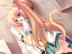 Rating: Explicit Score: 0 Tags: animal_ear blush brown_eyes brown_hair cat_girl catgirl female fingering game_cg mikagami_mamizu neko_koi panties rule34 ryuudou_misaki tail underwear wet whirlpool User: bunchy7s