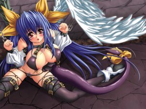 Rating: Explicit Score: 0 Tags: 1girls asymmetrical_wings bare_shoulders beltbra black_legwear black_panties black_thighhighs blue_hair bondage boots bow breasts chains cleavage dizzy_(guilty_gear) female guilty_gear hairbow huge_breasts long_hair lowleg lowleg_panties nipple_piercing nipple_rings nipples open_mouth panties piercing pubic_hair red_eyes ribbon rule34 saliva sitting solo spread_legs tail tail_ribbon thigh_strap thighhighs tied_hair twintails underwear very_long_hair wings User: bunchy7s