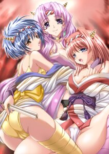 Rating: Questionable Score: 0 Tags: 3girls blue_eyes blue_hair blush cameltoe choker closed_fan collar crotch_rub demon demon_girl earrings fan female folding_fan frottage group_hug group_sex horns hug jewelry long_hair moan moaning multiple_females multiple_girls naughty_face oni open_mouth panties purple_eyes purple_hair pussy red_hair rule34 sex shiruko short_hair thighhighs threesome underwear yellow_eyes yuri User: bunchy7s