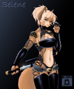 Rating: Safe Score: 0 Tags: 5:6 anthro armor belt bikini blonde_hair bracers breasts canid canine cleavage clothed clothing dossun e621 female green_eyes hair leather mammal melee_weapon ninja ranged_weapon selene_(dossun) shoulder_pads shuriken skimpy solo swimwear sword tail two-piece_swimsuit unconvincing_armor warrior weapon User: bunchy7s Rating: Safe Score: 0 Tags: 5:6 anthro armor belt bikini blonde_hair bracers breasts canid canine cleavage clothed clothing dossun e621 female green_eyes hair leather mammal melee_weapon ninja ranged_weapon selene_(dossun) shoulder_pads shuriken skimpy solo swimwear sword tail two-piece_swimsuit unconvincing_armor warrior weapon User: bunchy7s
