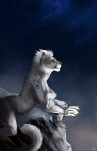 Rating: Safe Score: 0 Tags: black_nose breasts e621 felid female fur grey_body grey_fur hair mammal night nude outside pantherine smile snow snow_leopard solo ukuraf whiskers white_body white_fur white_hair User: bunchy7s