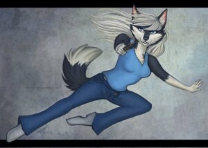 Rating: Safe Score: 0 Tags: action_pose anthro black_nose blue_eyes canid canine dipstick_tail e621 fabledfaith female gun hair handgun mammal markings pistol pose ranged_weapon solo tail tail_markings weapon white_hair User: bunchy7s
