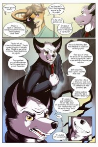 Rating: Safe Score: 0 Tags: accessory anthro beard black_nose boneitis border brown_hair canid canine clothing comic day dialogue e621 english_text facial_hair frown fur grin hair hi_res leon_henderson male mammal meier_tennant multiple_scenes necktie profanity purple_eyes purple_nose scowl smile speech_bubble suit text white_body white_border white_fur yellow_eyes User: bunchy7s
