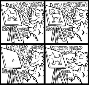 Rating: Explicit Score: 0 Tags: 4koma anthro artist artist_problems base_two_layout black_and_white black_border border canid canine canis comic commentary creating_art critique dialogue digital_media_(artwork) domestic_dog e621 easel english_text erection feedback felid feral four_frame_image genitals grid_layout group humor male mammal monochrome omg penis pornography simple_background social_commentary stick_figure tail text the_truth tirrel two_row_layout white_background User: bunchy7s Rating: Explicit Score: 0 Tags: 4koma anthro artist artist_problems base_two_layout black_and_white black_border border canid canine canis comic commentary creating_art critique dialogue digital_media_(artwork) domestic_dog e621 easel english_text erection feedback felid feral four_frame_image genitals grid_layout group humor male mammal monochrome omg penis pornography simple_background social_commentary stick_figure tail text the_truth tirrel two_row_layout white_background User: bunchy7s