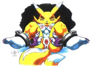 Rating: Explicit Score: 0 Tags: 2004 anthro breasts canine color digimon digimon_(species) exposed_breasts female female_only fox front_view fur furry pussy renamon rule34 sawblade_(artist) solo tail vulva User: bunchy7s