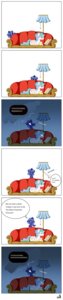 Rating: Safe Score: 0 Tags: 2012 absurd_res blue_body blue_feathers blue_hair book comic crown cutie_mark doomghost duo e621 english_text equid equine feathered_wings feathers female feral friendship_is_magic furniture hair hasbro headgear hi_res horn humor lamp long_hair long_image mammal multicolored_hair my_little_pony mythological_creature mythological_equine mythology princess_celestia_(mlp) princess_luna_(mlp) quadruped reading sibling_(lore) sister_(lore) sisters_(lore) sofa tail tall_image text white_body white_feathers winged_unicorn wings young young_feral User: bunchy7s