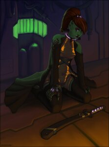 Rating: Questionable Score: 0 Tags: barcode belt blizzard_entertainment circuit clothing coat corridor crossover cybernetics cyberpunk cyborg e621 emikochan female hair hi_res humanoid leather leather_clothing leather_coat leather_topwear machine makeup melee_weapon not_furry orc piercing ponytail shadowrun solo sword syringe topwear translucent translucent_clothing warcraft weapon User: bunchy7s