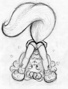 Rating: Questionable Score: 0 Tags: bent_over bent_over_with_legs_held_straight big_eyes clothed clothed_feral clothing e621 female feral fluffy fluffy_tail folded footwear fur greyscale hair hands_on_calves hands_on_legs hands_on_own_calves hands_on_own_legs heart_symbol holding_both_calves holding_both_legs looking_at_viewer looking_through looking_through_legs mammal monochrome panties prince_karo raised_tail rodent sciurid shoes simple_background sketch smile solo straight_legs tail toony tree_squirrel underwear white_background wide_stance User: bunchy7s