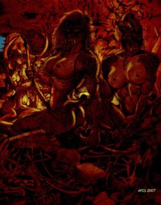 Rating: Questionable Score: 0 Tags: abs anthro biceps bone breasts butt cave e621 fangs feet felid female green_eyes group hindpaw mammal muscular muscular_female nipples nude pawpads paws prehistoric_species psithyrus red_theme saber-toothed_tiger sabertooth_(anatomy) soles teeth User: bunchy7s