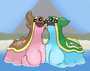 Rating: Questionable Score: 0 Tags: aquatic big_breasts blush breasts busty_feral duo e621 east_sea_gastrodon female feral gastrodon gastropod generation_4_pokemon looking_at_viewer mollusk nintendo non-mammal_breasts ole outside pokemon pokemon_(species) romantic romantic_couple sky smile water west_sea_gastrodon User: bunchy7s