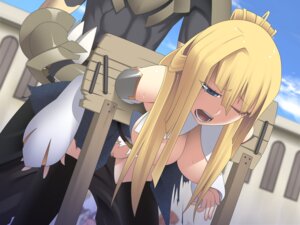 Rating: Explicit Score: 0 Tags: 1boy 1girls akatsusaki_kazutaka bent_over black_thighhighs blonde_hair blue_eyes bondage bound bound_arms breasts censored female game_cg haizan_no_hime_shougun hanging_breasts long_hair male mosaic_censoring no_bra no_panties no_underwear one_eye_closed open_mouth outdoors pillory ponytail rule34 sex sex_from_behind source_request standing teeth thighhighs tricia_(haizan_no_hime_shougun) will_tame wink User: bunchy7s