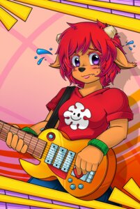 Rating: Safe Score: 0 Tags: abstract_background anthro bovid caprine clothing crankyconstruct e621 electric_guitar female guitar hair hi_res horn lammy_lamb looking_at_viewer mammal musical_instrument parappa_the_rapper playing_guitar playing_music plucked_string_instrument purple_eyes red_hair sheep simple_background solo sony_corporation sony_interactive_entertainment string_instrument um_jammer_lammy wristband User: bunchy7s
