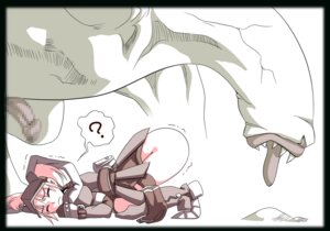 Rating: Explicit Score: 0 Tags: artist_request ass bent_over capcom censored female flying_wyvern hermitaur_(armor) huge_tongue hunter_(monster_hunter) imminent_rape khezu male monster monster_hunter monster_hunter_freedom_unite penis pink_hair rule34 source_request year_request User: bunchy7s