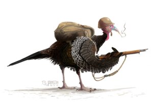 Rating: Safe Score: 0 Tags: 2013 ambiguous_gender armor avian backpack beak bird bombird cigarette e621 feathered_wings feathers feral galliform gun headgear helmet military phasianid ranged_weapon rifle smoke smoking soldier solo turkey warrior weapon wings User: bunchy7s