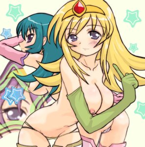 Rating: Questionable Score: 0 Tags: 3girls blonde_hair blue_hair boots breasts brown_legwear brown_panties cameltoe circlet crossover dual_persona elbow_gloves female female_only ga_rune_pose galaxy_angel galaxy_angel_rune gloves grey_eyes human kahlua_marjoram kotona_elegance large_breasts light-skinned_female light_skin long_hair lowleg lowleg_panties multiple_females multiple_girls nude panties pink_legwear pink_panties purple_hair pussy rule34 tequila_marjoram thigh_boots thigh_gap thighhighs time_paradox topless underwear wide_hips yuuichi_(tareme_paradise) zoids zoids_genesis User: bunchy7s