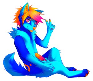 Rating: Explicit Score: 0 Tags: alternative_fashion anthro blue_body blue_fur canid canine canis character_request claws colorful_theme digital_drawing_(artwork) digital_media_(artwork) domestic_dog e621 erection falvie feet fionbri fluffy fluffy_tail fur genitals hair hindpaw humanoid_genitalia humanoid_penis inner_ear_fluff male mammal nude paws penis pose scene_(fashion) simple_background smile solo sparklefur tail toe_claws toes tongue tuft unavailable_at_source white_background yellow_nose User: bunchy7s