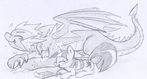 Rating: Safe Score: 0 Tags: black_and_white cutie_mark dragon duo e621 equid equine female feral friendship_is_magic fur hair hasbro horn long_hair male mammal membrane_(anatomy) membranous_wings monochrome my_little_pony mythological_creature mythological_equine mythological_scalie mythology scalie sketch skutchi spike_(mlp) tail twilight_sparkle_(mlp) unicorn wings User: bunchy7s