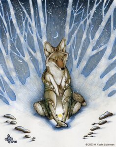 Rating: Safe Score: 0 Tags: 2003 ambiguous_gender canid canine canis coyote detailed detailed_background e621 feral kyoht_luterman mammal moon night outside realistic snow solo werecanid werecanine werecoyote werecreature User: bunchy7s