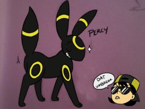 Rating: Questionable Score: 0 Tags: 4:3 all_fours ambiguous_gender black_body black_fur butt dat_ass_(meme) disembodied_head duo e621 eeveelution english_text eyebrows eyes_closed eyewear feral fur generation_2_pokemon grin human mammal meme nintendo percy_(pettyartist) pettyartist pokemon pokemon_(species) presenting raised_tail simple_background smile solo_focus sunglasses swagger tail teeth text umbreon User: bunchy7s