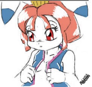 Rating: Questionable Score: 0 Tags: 2006 5_fingers big_eyes breasts clothed clothing e621 female fingers hair humanoid lagomorph leporid mammal open_clothing open_shirt open_topwear peterson pink_hair princess_vi rabbit red_eyes samurai_pizza_cats shirt short_hair small_breasts solo topwear vest white_body User: bunchy7s
