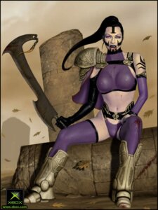 Rating: Questionable Score: 0 Tags: armor black_hair blood_omen_2 breasts concept_art erect_nipples eyeshadow female hair large_breasts legacy_of_kain legs makeup navel nipples official_art panties rule34 umah weapon User: bunchy7s