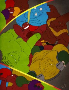Rating: Explicit Score: 0 Tags: 2014 abs anthro armor ball_fondling balls biceps big_muscles big_penis black_body black_skin blue_body blue_skin bone_frill brown_body brown_skin bulge bullzeye ceratopsian ceratopsid chasmosaurine claws clothed clothing dinosaur dromaeosaurid e621 erection extreme_dinosaurs fangs fondling foreskin frill_(anatomy) gangbang genitals glaciersnow green_body green_penis green_skin grin group group_sex h_raptor hi_res horn humanoid_genitalia humanoid_penis male male/male manly marginocephalian markings muscular muscular_male non-mammal_balls nude ornithischian pecs penis prehistoric_species presenting pteranodon pteranodontid pterosaur red_body red_penis red_skin reptile retracted_foreskin saurischian scales scalie sex smile speedo spike_(extreme_dinosaurs) spots standing stegosaurian stegosaurus stegz stripes swimwear t-bone_(extreme_dinosaurs) teeth theropod thick_penis through_clothing thyreophoran topless triceratops tyrannosaurid tyrannosauroid tyrannosaurus tyrannosaurus_rex underwear velociraptor User: bunchy7s