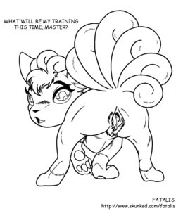 Rating: Explicit Score: 0 Tags: all_fours back_view black_and_white black_nose blush canine dialog english_text fatalis female female_only feral fox fur furry_ears furry_tail hair line_art looking_back monochrome multi_tail nude open_eyes open_mouth pointy_ears pokemon pokemon_(species) pokemon_rgby pussy raised_tail rule34 solo straight_hair tail tails text vulpix vulva white_background User: bunchy7s