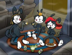 Rating: Explicit Score: 0 Tags: 1girls 2007 2boys 8_horns animaniacs annie-mae bong brothers_and_sister dot_warner female flower getting_high implied_incest male rule34 siblings trio wakko_warner weed yakko_warner User: bunchy7s