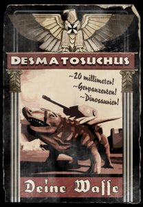 Rating: Safe Score: 0 Tags: ambiguous_gender armored_vehicle back_cannon cannon deine_waffe desmatosuchus dino_d-day e621 feral german german_text machine nazi prehistoric_species propaganda ranged_weapon reptile scalie solo tank_(vehicle) text translated turret unknown_artist vehicle weapon world_war_2 User: bunchy7s