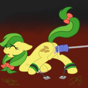 Rating: Explicit Score: 0 Tags: 1:1 2013 accessory anus apple_fritter_(mlp) ass_up blue_dildo bodily_fluids bound bow_(feature) bow_accessory bow_ribbon cutie_mark dildo e621 earth_pony english_text equid equine eyes_closed female feral friendship_is_magic fucking_machine fur genital_fluids genitals gradient_background green_hair hair hair_accessory hair_bow hair_ribbon hasbro horse lildooks lying machine mammal masturbation my_little_pony open_mouth orgasm penetration pigtails pony raised_tail ribbons rope sex_toy simple_background solo spread_legs spreading submissive submissive_female tail text tongue toying_self vaginal vaginal_fluids vaginal_masturbation vaginal_penetration vulva yellow_body yellow_fur User: bunchy7s