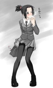 Rating: Questionable Score: 0 Tags: baozi black_hair black_legwear blazer blush briefcase character_request eating female food hair_bobbles hair_ornament meatbun necktie nikoman nikuman pantyhose ponytail rule34 school_uniform seifuku skirt solo tied_hair User: bunchy7s