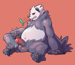 Rating: Explicit Score: 0 Tags: 2013 anthro balls bear belly biceps big_muscles biped black_body black_fur blush bodily_fluids claws e621 erection eyes_closed feet foreskin foreskin_play foreskin_pull fur generation_6_pokemon genital_fluids genitals hindpaw hindpaw_(artist) humanoid_genitalia humanoid_penis leaf leaking_precum loose_foreskin male mammal musclegut muscular muscular_anthro muscular_male nintendo nude pangoro paws penis pokemon pokemon_(species) precum precum_string red_background simple_background sitting slightly_chubby solo spread_legs spreading teeth toe_claws tongue tongue_out vein veiny_penis white_body white_fur User: bunchy7s