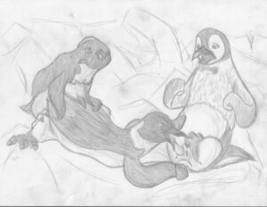 Rating: Explicit Score: 0 Tags: amarimasi anthro avian fellatio female furry gloria_(happy_feet) group group_sex happy_feet male monochrome mumble nudity oral penguin penis ramon rule34 sex straight_hair tagme threesome traditional_art trio warner_brothers User: bunchy7s
